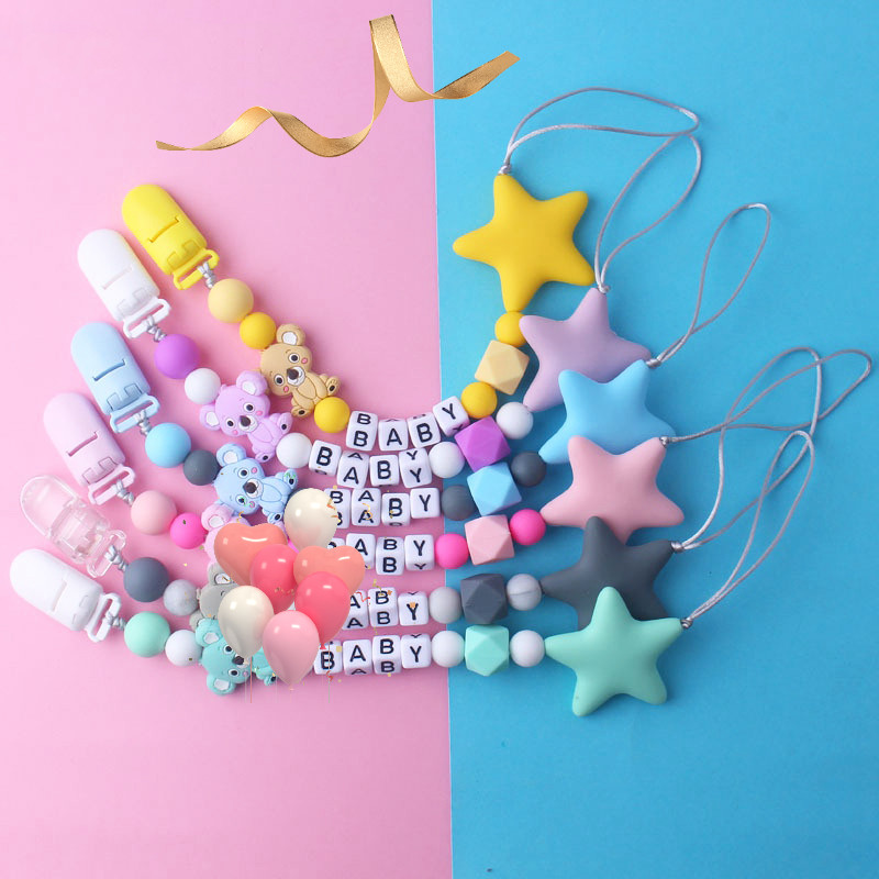 Silicone Clips Baby Teether